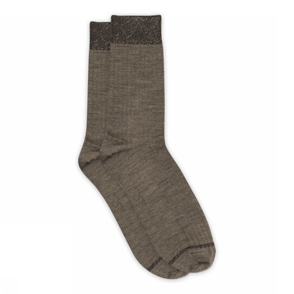 ERINA WOOL RIB SOCKS
