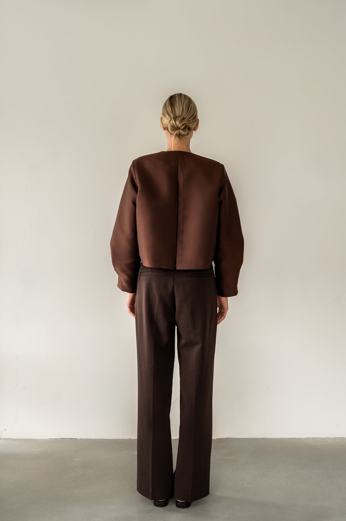 NO. 1 BLOUSE BROWN