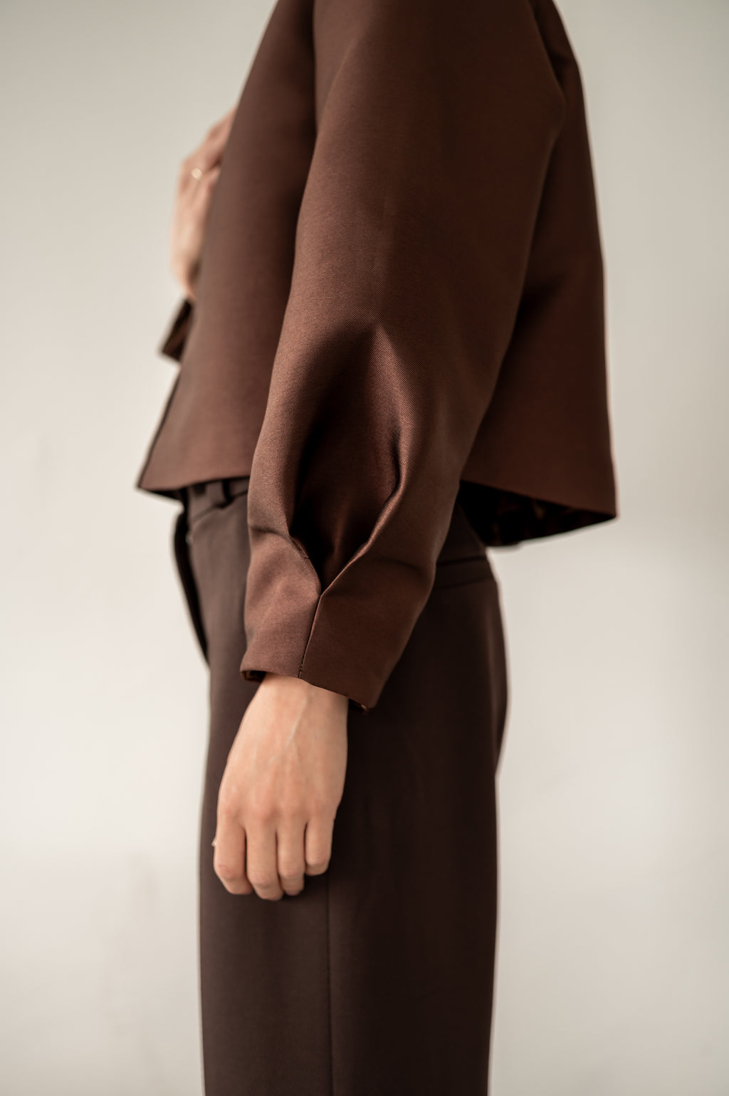 NO. 1 BLOUSE BROWN