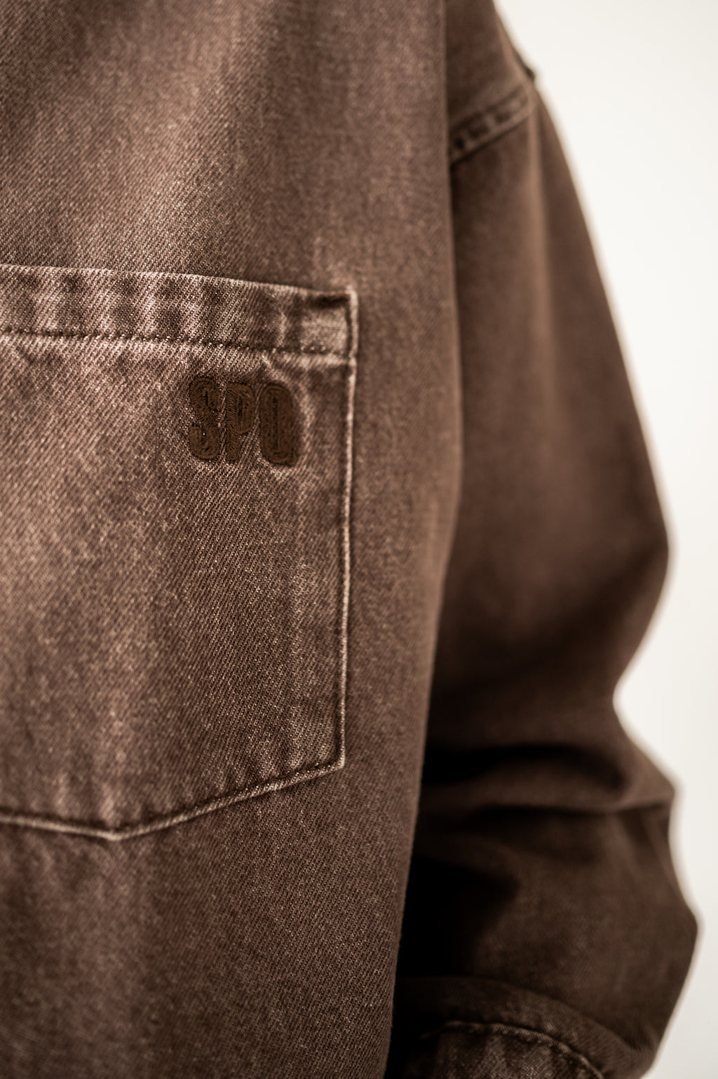 AMI JACKET - DARK BROWN