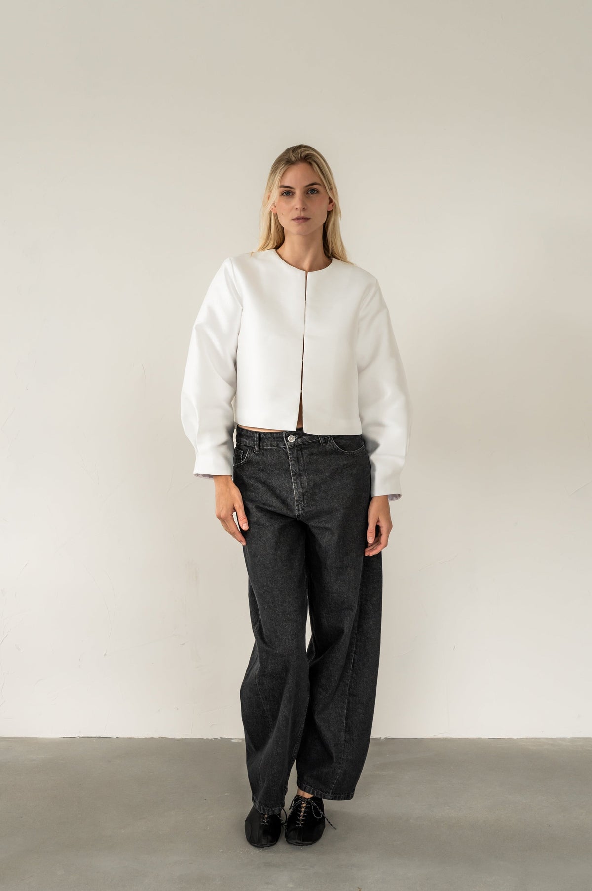 NORMA JEANS - DARK GREY