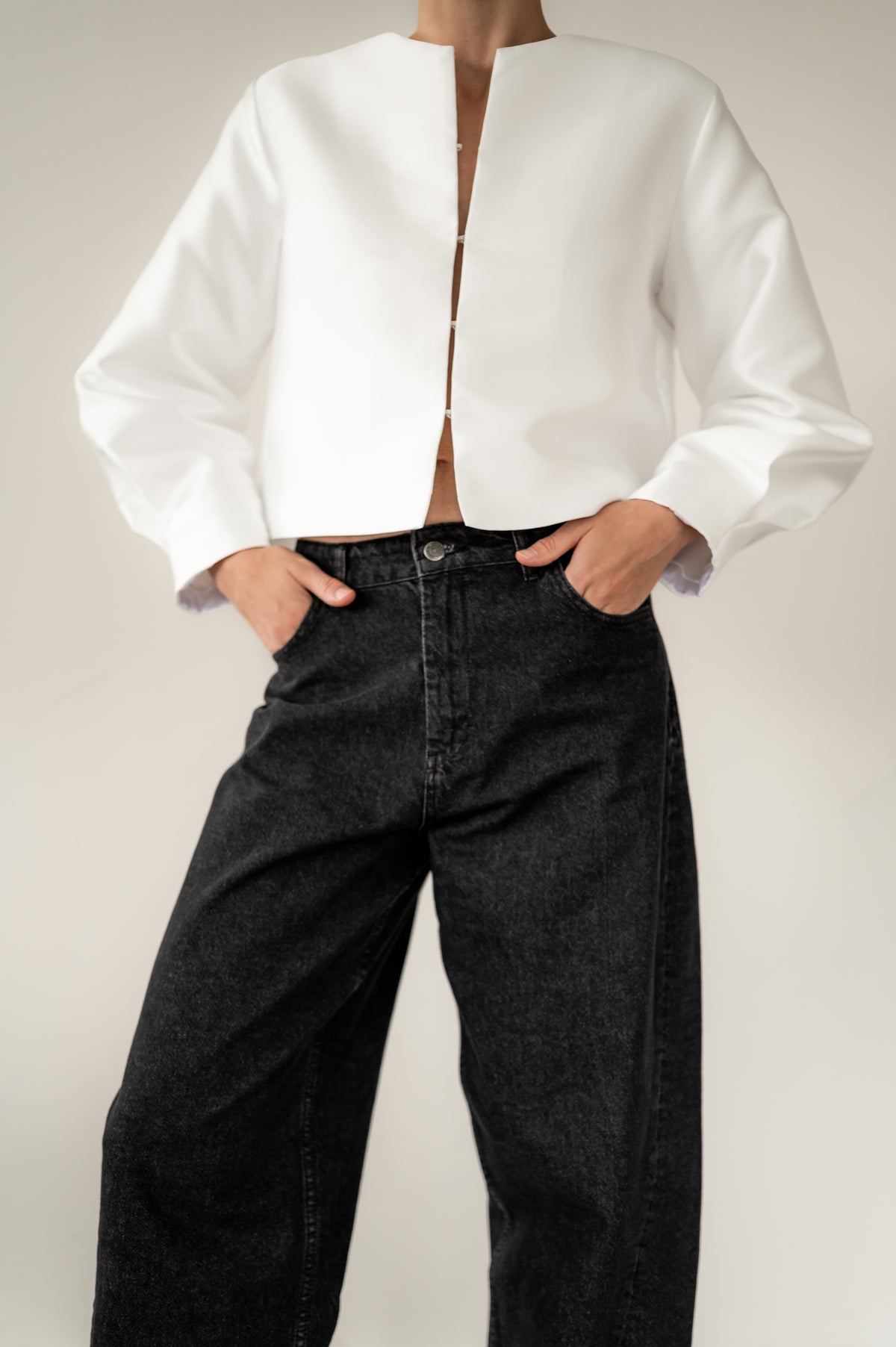 NO. 1 BLOUSE ECRU